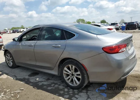 2015 Chrysler 200 Limited из США, поврежденный, VIN 1C3CCCAB9FN692653